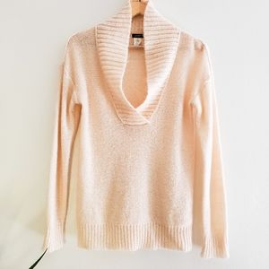 J. Crew Cowl V Neck Sweater